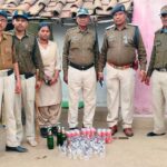 आबकारी विभाग की कार्यवाही में अवैध शराब के 08 प्रकरण कायम