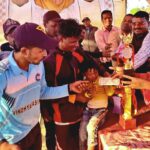 जनपद पंचायत करकेली, ग्राम बिछिया मे क्रिकेट फाईनल मैच का समापन