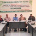 जनेकृविवि में राष्ट्रीय स्तर की 36वीं ट्रेनिंग का भव्य समापन