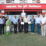 एमपीसीएसटी के 41वें यंग साइंटिस्ट अवार्ड में जनेकृविवि के शोधार्थियों का शानदार प्रदर्शन