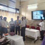 राष्ट्रीय चिकित्सक दिवस पर भोपाल मंडल रेल चिकित्सालय में चिकित्सकों का सम्मान