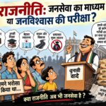 राजनीति: जनसेवा का माध्यम या जनविश्वास की परीक्षा?