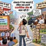 लोकतंत्र में नेता बदलते हैं, लेकिन क्या हमारी राजनीतिक सोच भी बदल रही है?