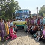 गांवों की ओर रवाना हुए कृषि महाविद्यालय जबलपुर के विद्यार्थी